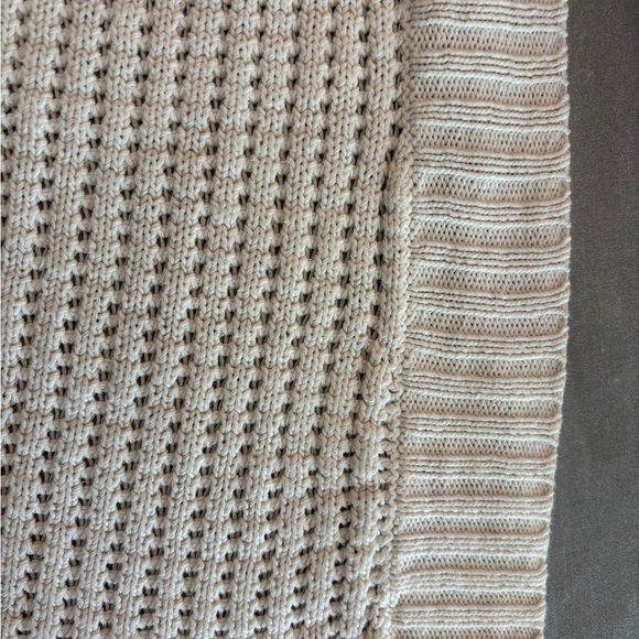 Haven Well Within XL Slouchy Loungewear Oversized Cream Open Front Sweater - Picture 6 of 7